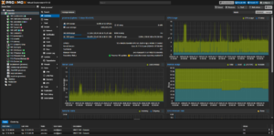Proxmox con fondo oscuro